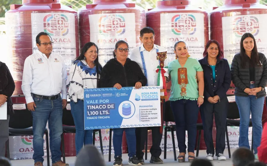 Con apoyo de Salomón Jara, mil 100 familias xoxeñas se fortalecen ante el estiaje