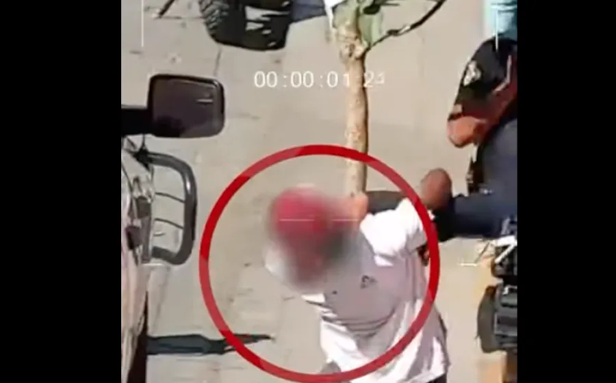 Detienen C5i Oaxaca y Policía Estatal a un individuo por presunto robo en la ciudad capital