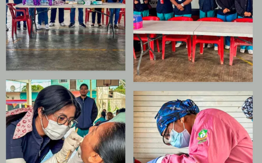 Jornada gratuita de salud bucal acerca atención odontológica a familias de Chicapa de Castro