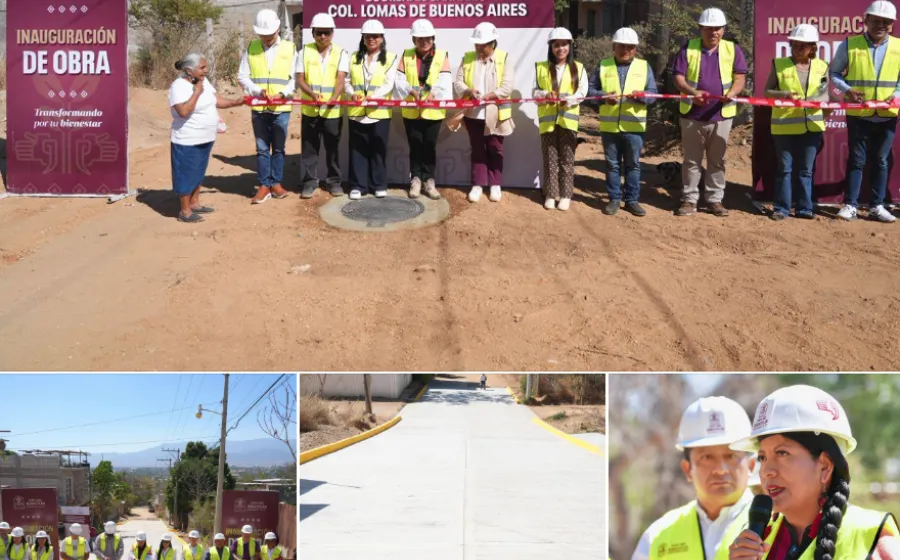 Suma Xoxocotlán cuatro nuevas obras de infraestructura