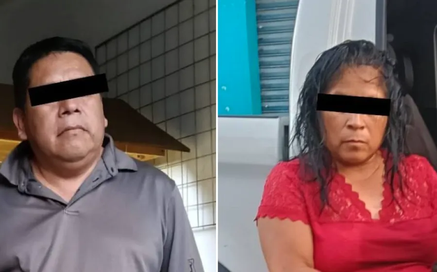 Fiscalía de Oaxaca ejecuta cateo en Santa Lucía del Camino; detiene a dos personas por narcomenudeo