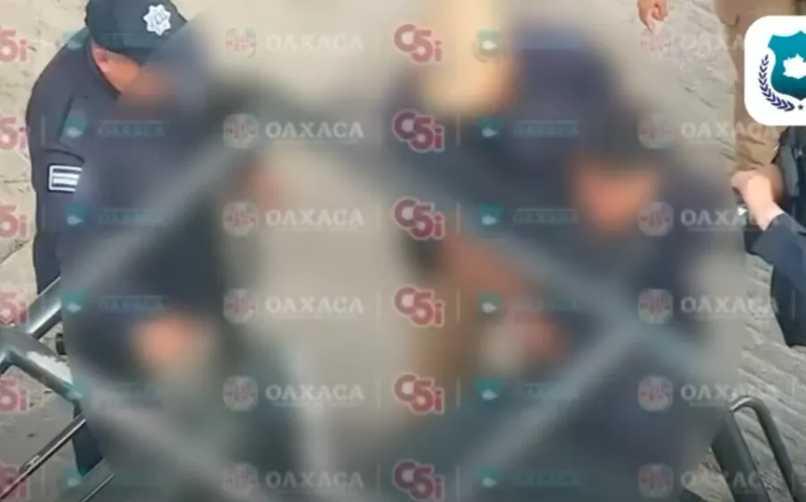 Coadyuva C5i en detención de persona que portaba arma punzocortante en la capital oaxaqueña