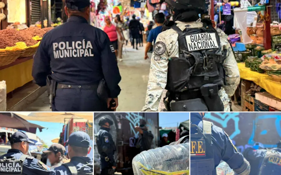 Operativo Sellamiento en la Central de Abasto con una ruta clara: prevenir, inhibir y mejorar