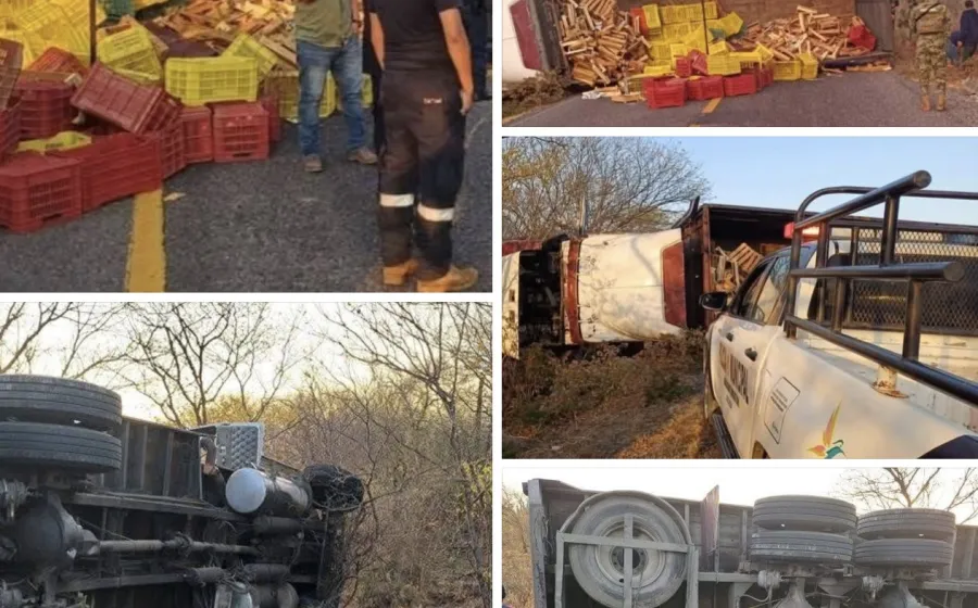 Reporta CEPCyGR cierre a la circulación en la carretera Tequisistlán–Tehuantepec por accidente vial