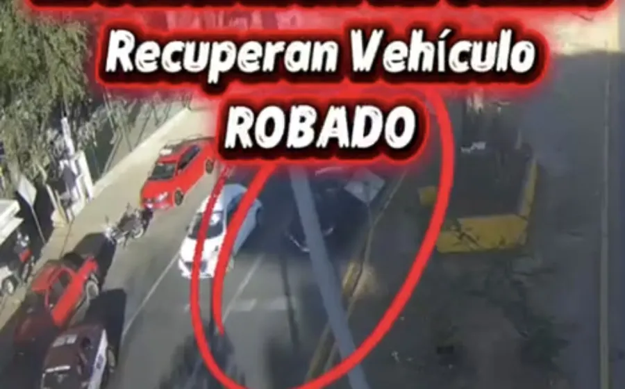 Recupera policía de Santa Lucía del Camino automóvil con reporte de robo 