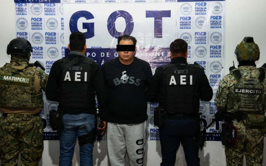 FGEO y Gabinete de Seguridad capturan a jefe de plaza que operaba en zona limítrofe entre Oaxaca y Veracruz