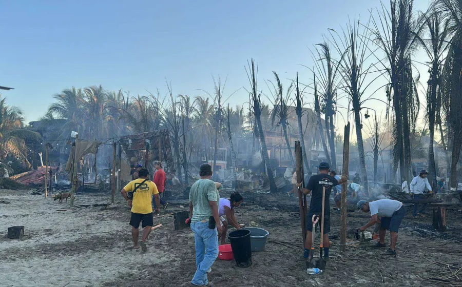 Se atiende el tema de Punta Zicatela, en Puerto Escondido