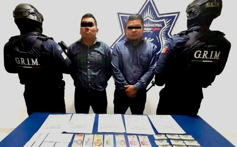 En Santa Lucía del Camino detiene a dos por el delito de “Gota a Gota”