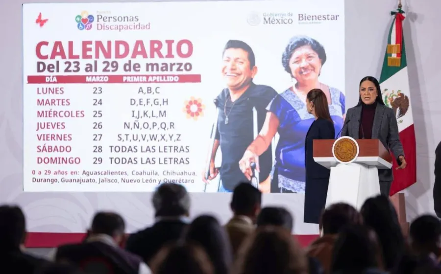 Abren inscripciones para discapacidad en los programas Bienestar federal