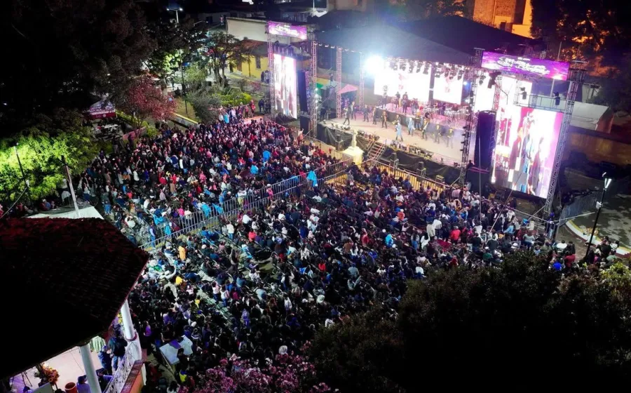 Xoxocotlán vibra con German Montero en el cuarto Martes de Brujas