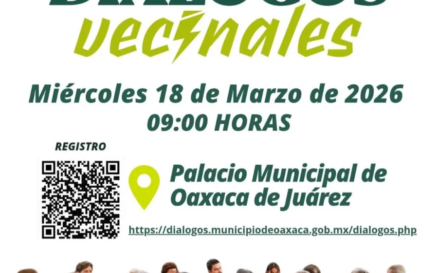  Súmate a los Diálogos Vecinales en Palacio Municipal este miércoles