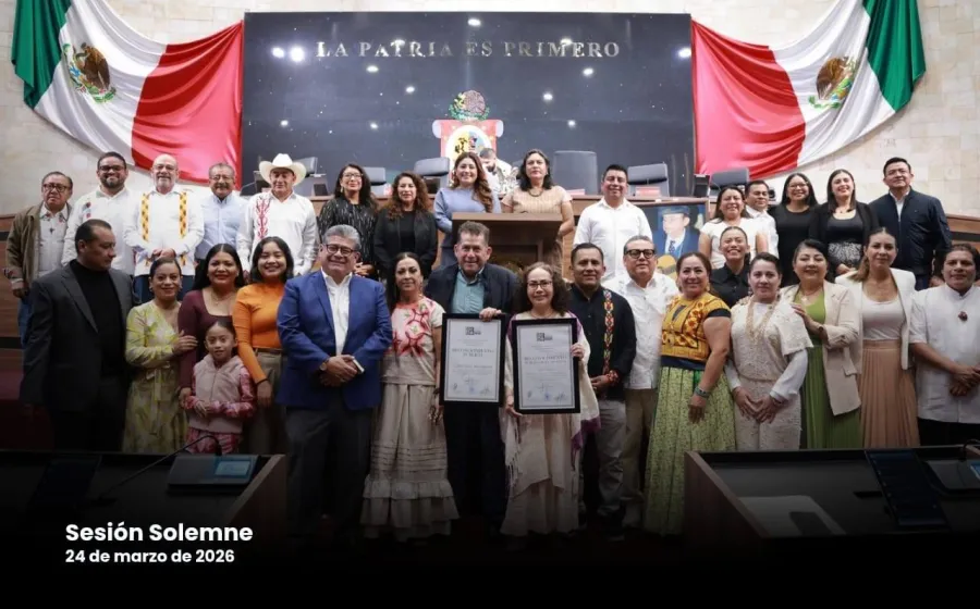 Congreso local entrega reconocimientos por destacadas trayectorias en el deporte y la cultura