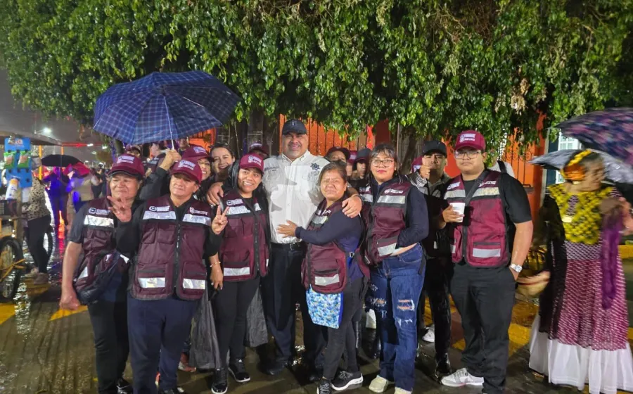 Senderos seguros en el Fraccionamiento El Rosario 