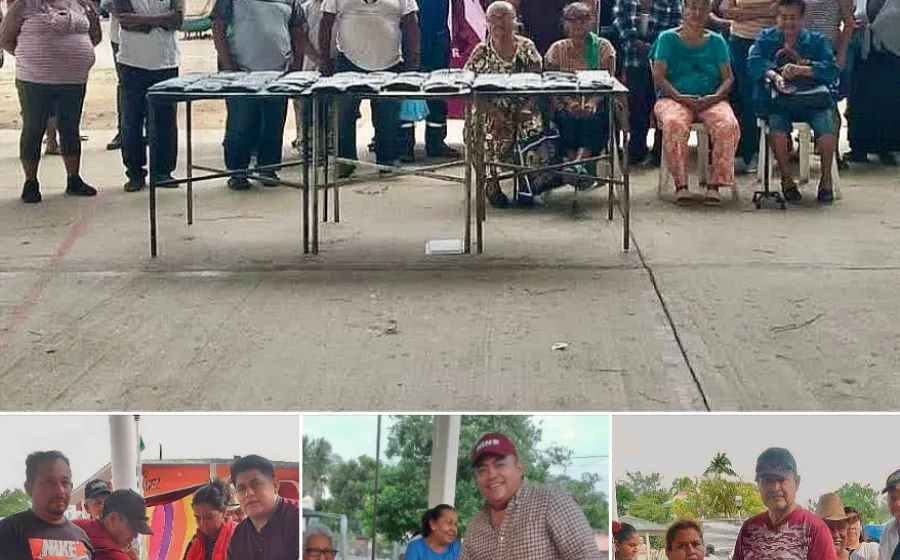 Fundación Nino entrega lentes en comunidades de Tuxtepec