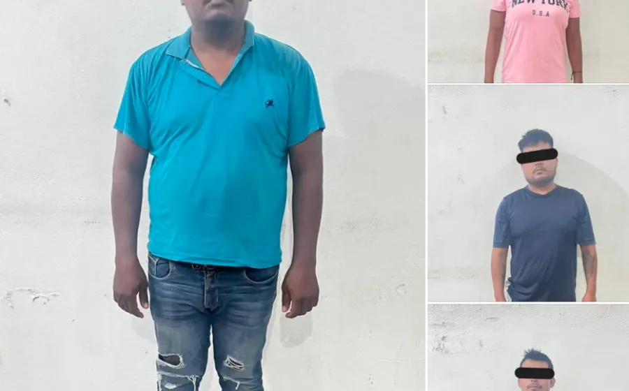Vinculan a cuatro por asociación delictuosa y narcomenudeo en la Costa, detenidos con armas y drogas