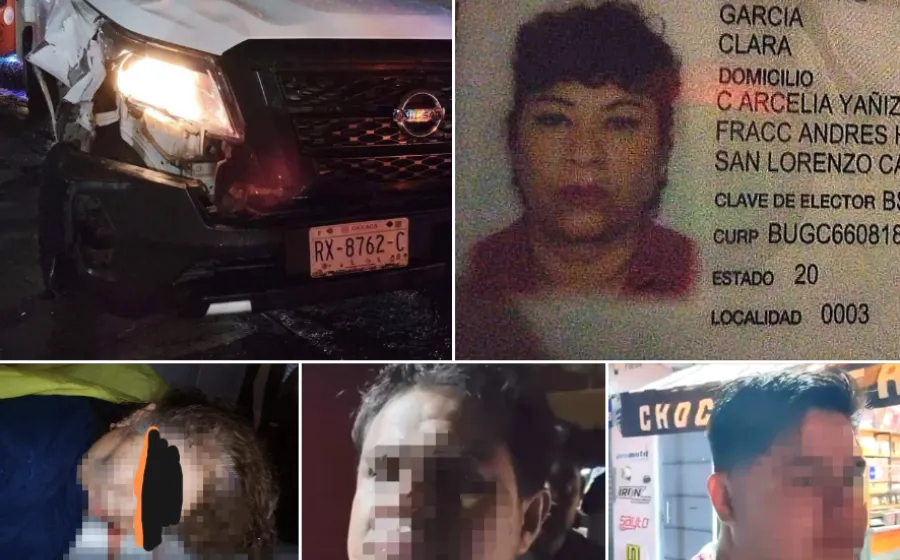 Muere mujer tras ser atropellada en la carretera federal 190, en Santa Rosa