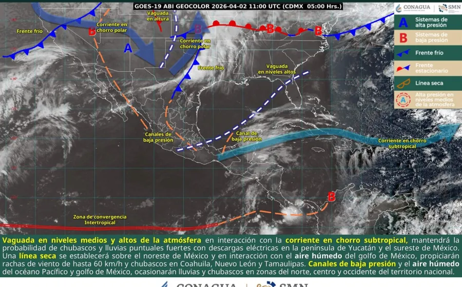 Persistirán lluvias, tormentas y caída de granizo en Oaxaca: Protección Civil 