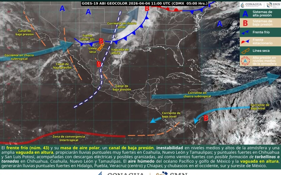 Se mantiene inestabilidad con lluvias y altas temperaturas en Oaxaca