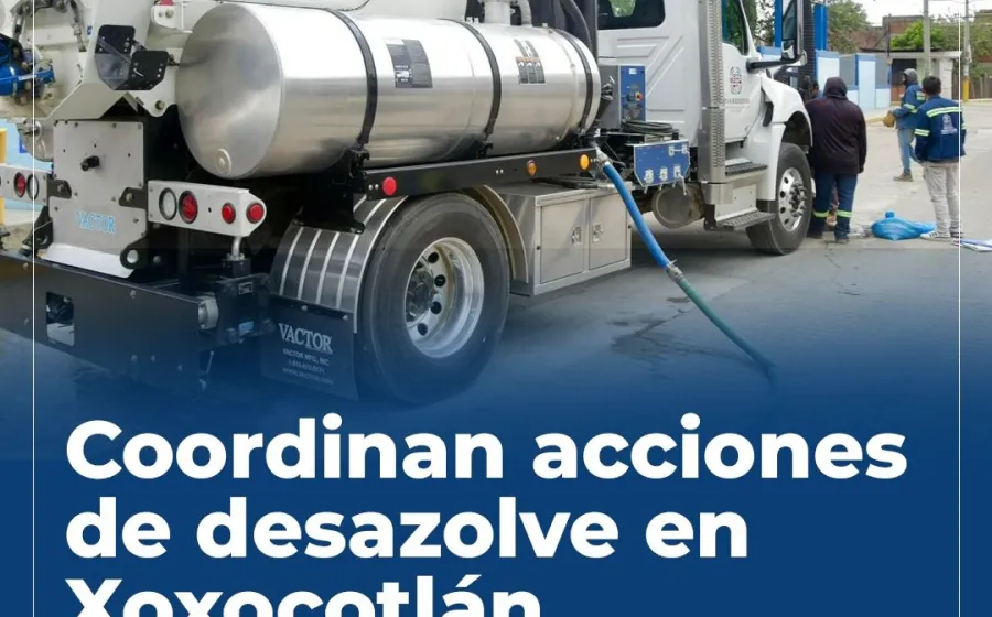 Refuerzan Gobierno del Estado labores de desazolve en Xoxocotlán