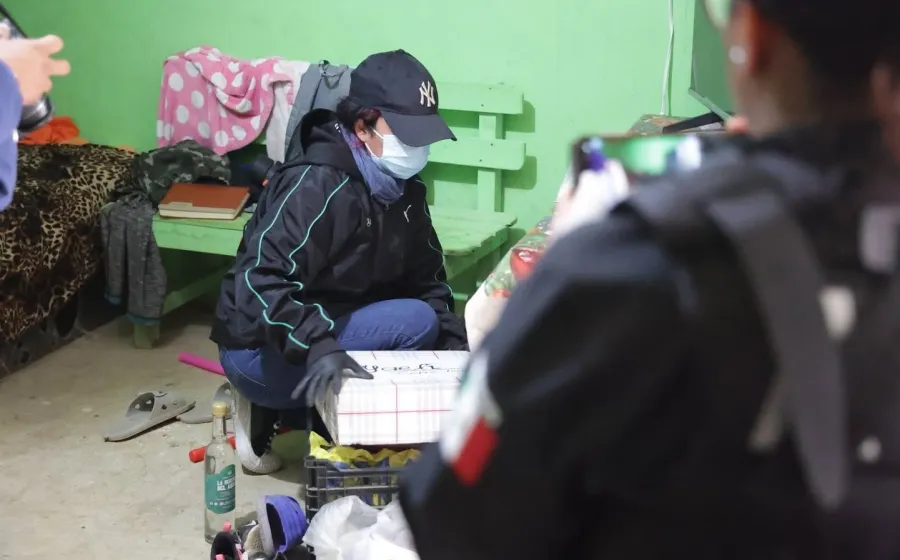 Realizan cateos durante operativo de búsqueda y localización de Roxana López Martínez en la Mixteca