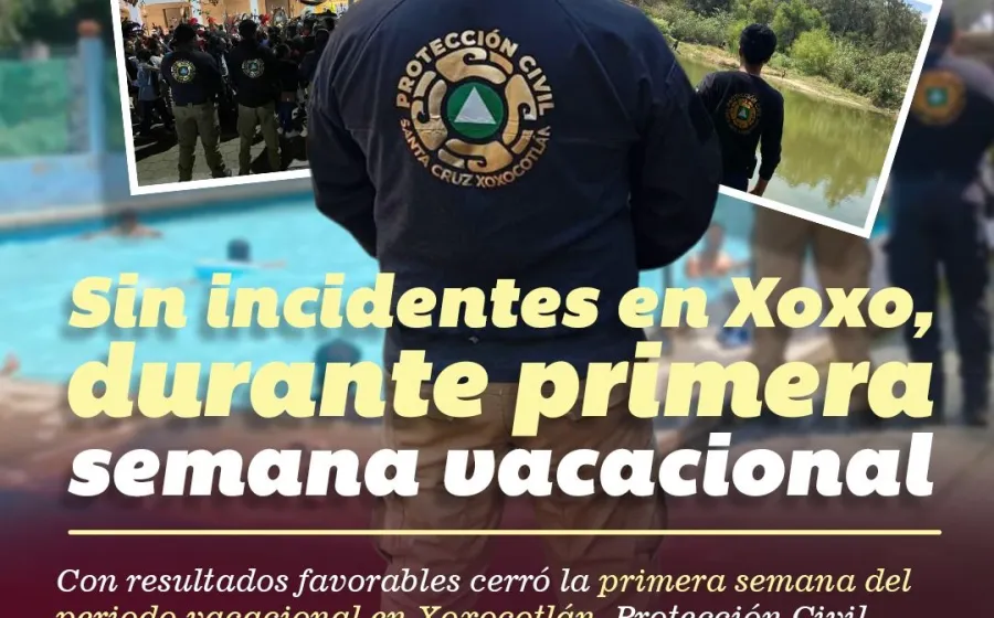 Refuerza Xoxocotlán vigilancia tras saldo blanco en Semana Mayor