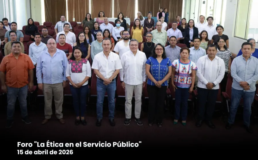 Realizan foro "La Ética en el Servicio Público" para profesionalizar al personal del Congreso