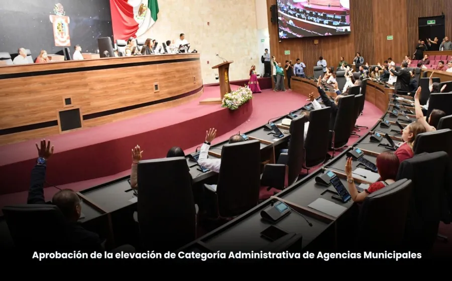 Congreso del Estado aprueba la elevación de categoría administrativa a Agencia Municipal de tres localidades de la Costa e Istmo