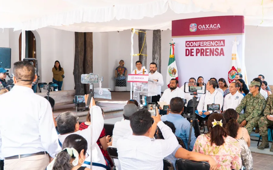 Presentan en Juchitán Pacto por la Paz para devolver tranquilidad a las familias