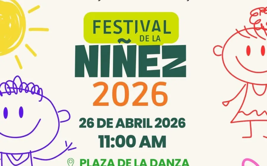 DIF Municipal invita al Festival de la Niñez 2026 en la Plaza de la Danza