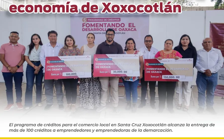 Fortalecen la economía de los negocios en Santa Cruz Xoxocotlán