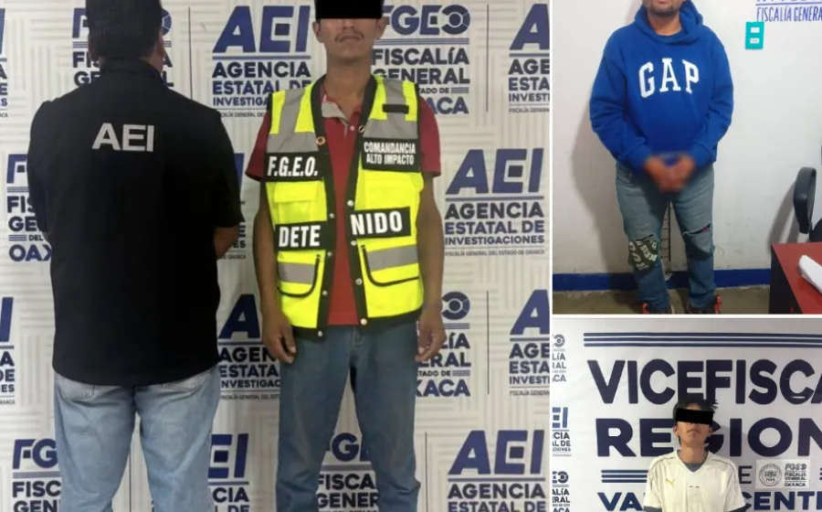 Ejecutan tres órdenes de aprehensión por robo, ocurridos en distintas regiones del estado