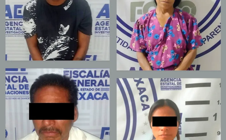 Vinculan a cuatro personas detenidas durante cateos en puntos de narcomenudeo en Santiago Ixtayutla