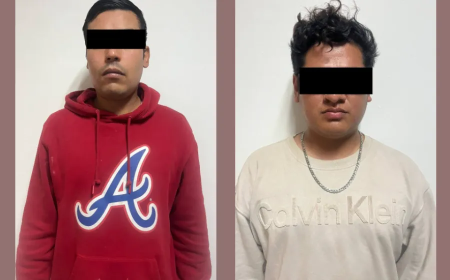 Detienen a dos que distribuían drogas en presentación de dulces en la capital