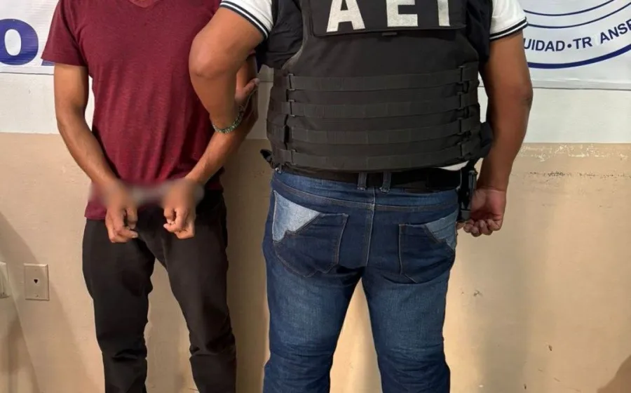 Lo detienen por el delito de violencia familiar ocurrida en la región de la Costa