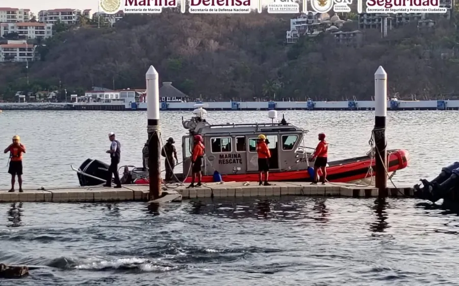 ​Aseguran cargamento de cocaína frente a Huatulco