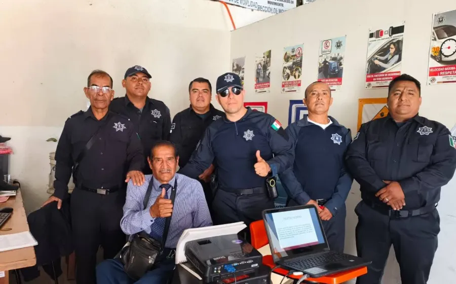 Policía Vial de Oaxaca de Juárez, fortalece capacidades para servir mejor