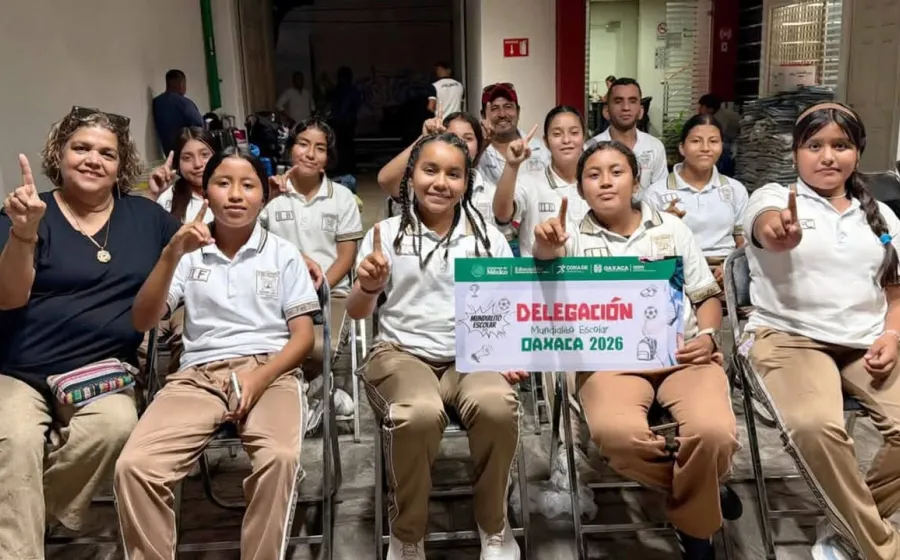 Oaxaca rumbo al Mundialito Escolar 2026