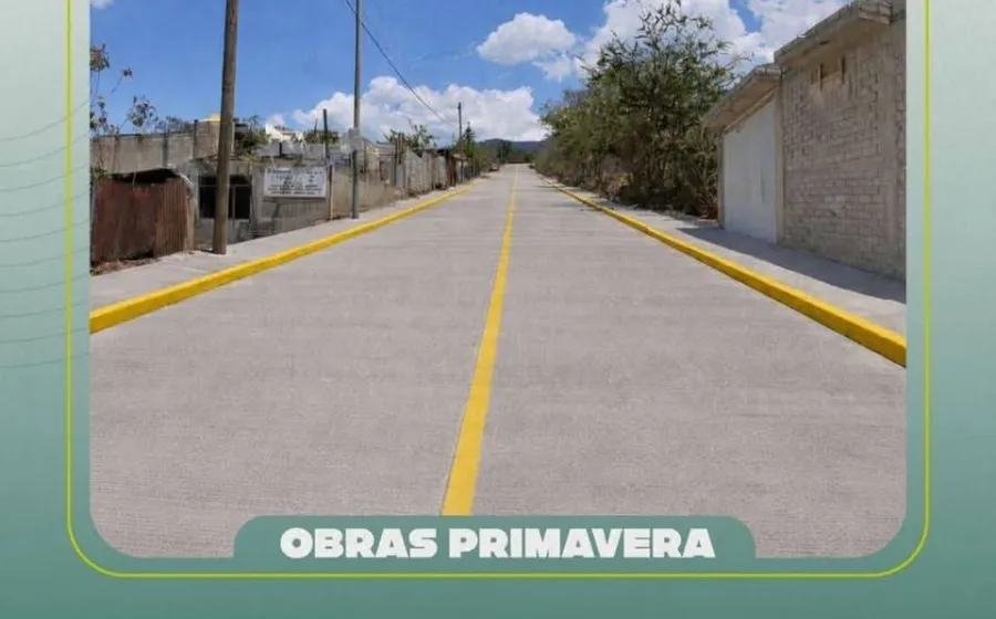 Donde antes había tierra hoy hay una vialidad digna y segura