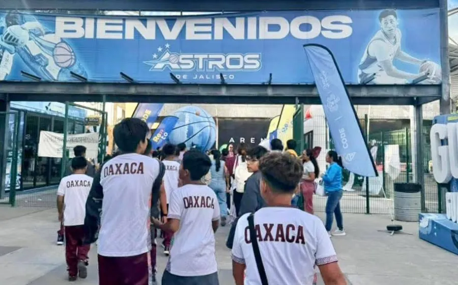 ¡Oaxaca ya está en Guadalajara, en los Juegos Deportivos Nacionales Escolares de la Educación Básica 2025-2026!