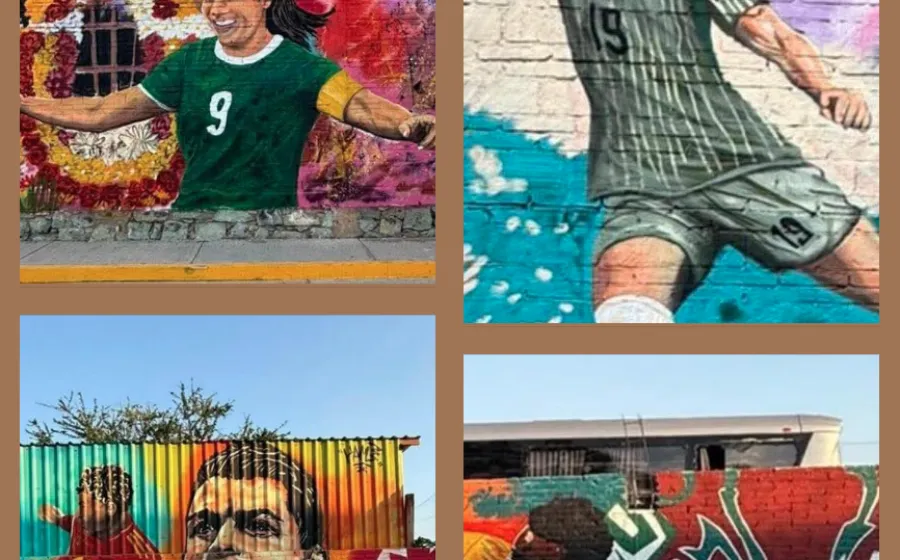 El arte también transforma y une a las colonias