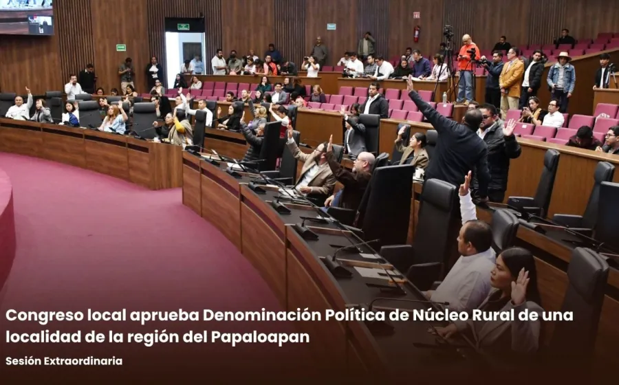 Congreso local aprueba Denominación Política de Núcleo Rural de una localidad de la región de la Cuenca