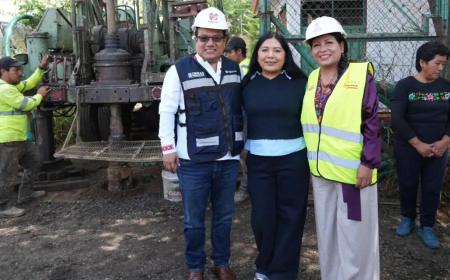 Con obras de agua potable, reafirma Gobierno del Estado respaldo a Xoxocotlán