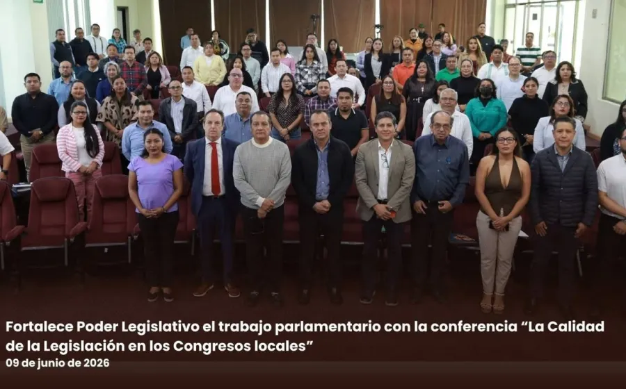 Fortalece Poder Legislativo el trabajo parlamentario con la conferencia “La Calidad de la Legislación en los Congresos locales”