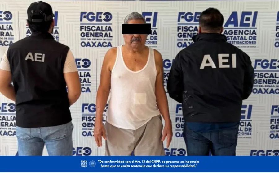 Lo detienen por homicidio cometido en calles de Loma Bonita, distrito de Tuxtepec 