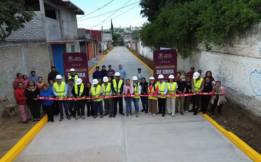 Infraestructura que cambia vidas: entrega Nancy Benítez obras por más de 7 MDP