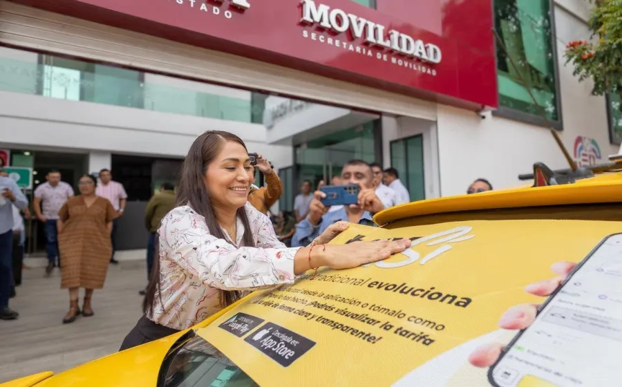 Inicia Semovi fase preoperativa de TaxSí, la plataforma que moderniza el servicio de taxi en Oaxaca