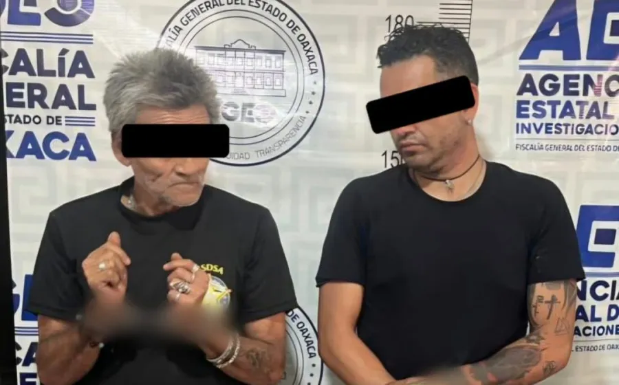 Cateo en Etla deja dos detenidos; FGEO asegura drogas y arma de fuego
