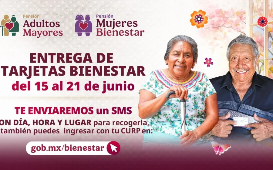 Bienestar realiza la entrega de Tarjetas de las Pensiones para Adultos Mayores y Mujeres Bienestar: Leticia Ramírez 