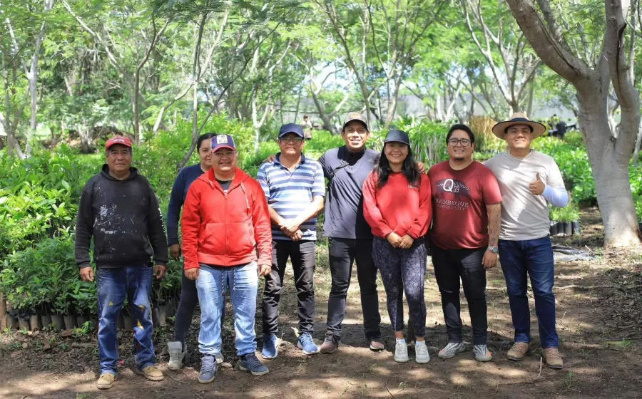 Recibe Xoxocotlán árboles para impulsar la reforestación urbana