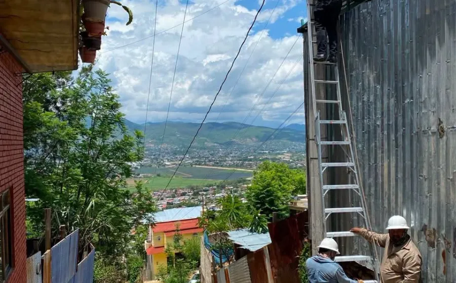 Oaxaca de Juárez ilumina sus calles para fortalecer la seguridad en beneficio de sus vecinas y vecinos